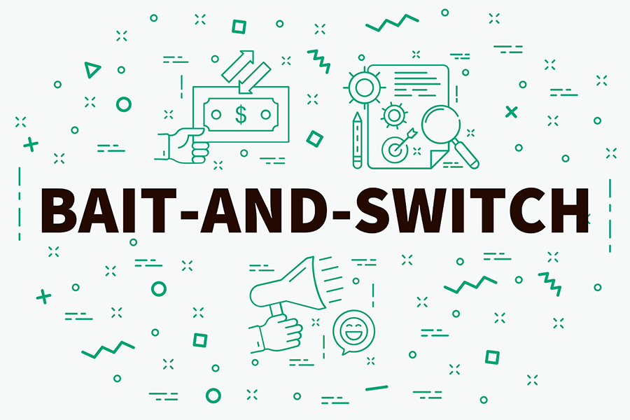 Bait and Switch в интернете. Bait and Switch сайты. Bait and Switch кража сайты.